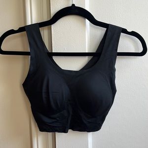 TRUE BODY SCOOP NECK BRA Black